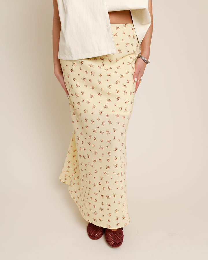 FLOWER FIELDS MAXI SKIRT