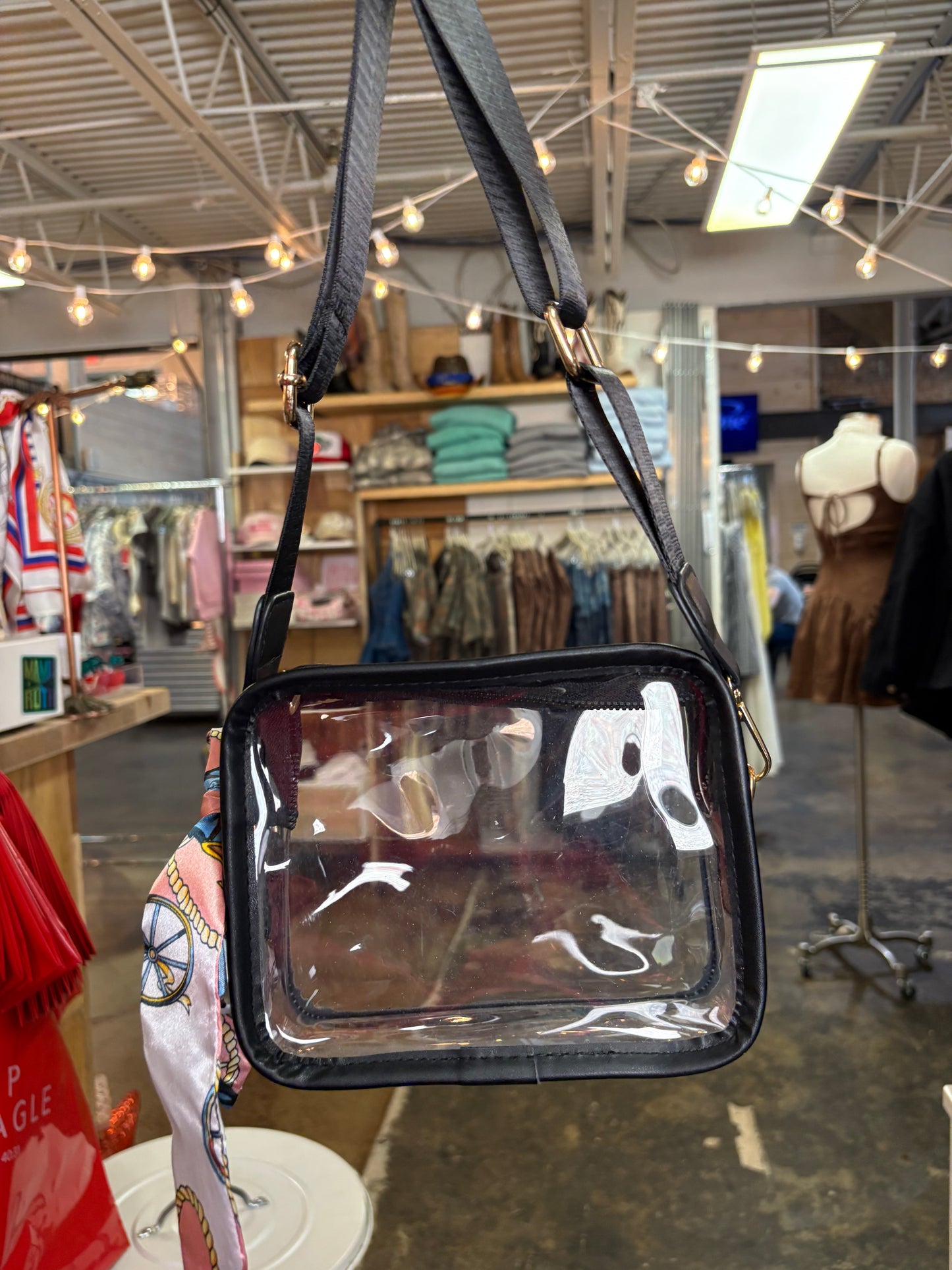CLEAR GAME DAY PURSE