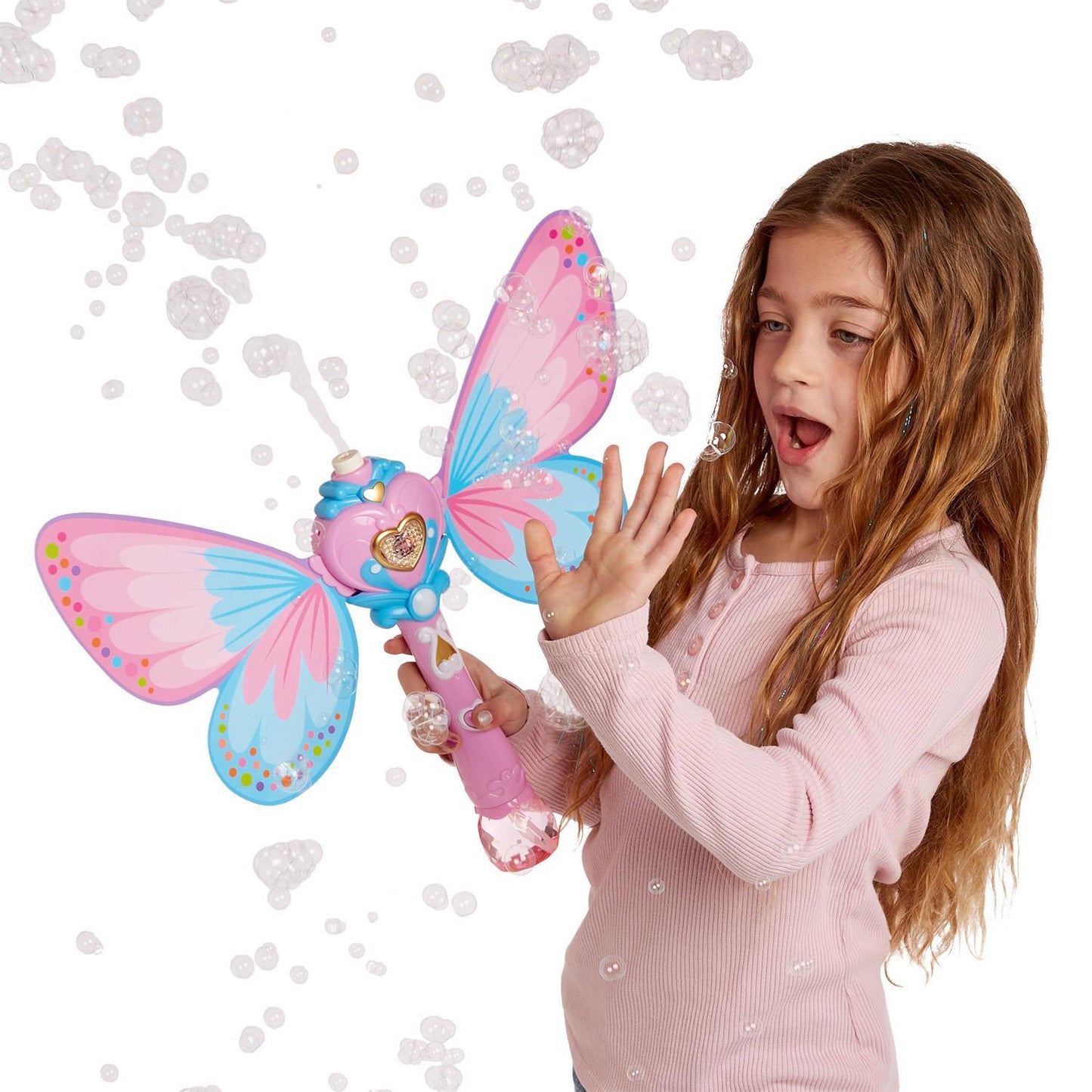 FAIRY BUTTERFLY BUBBLE BLASTER WAND