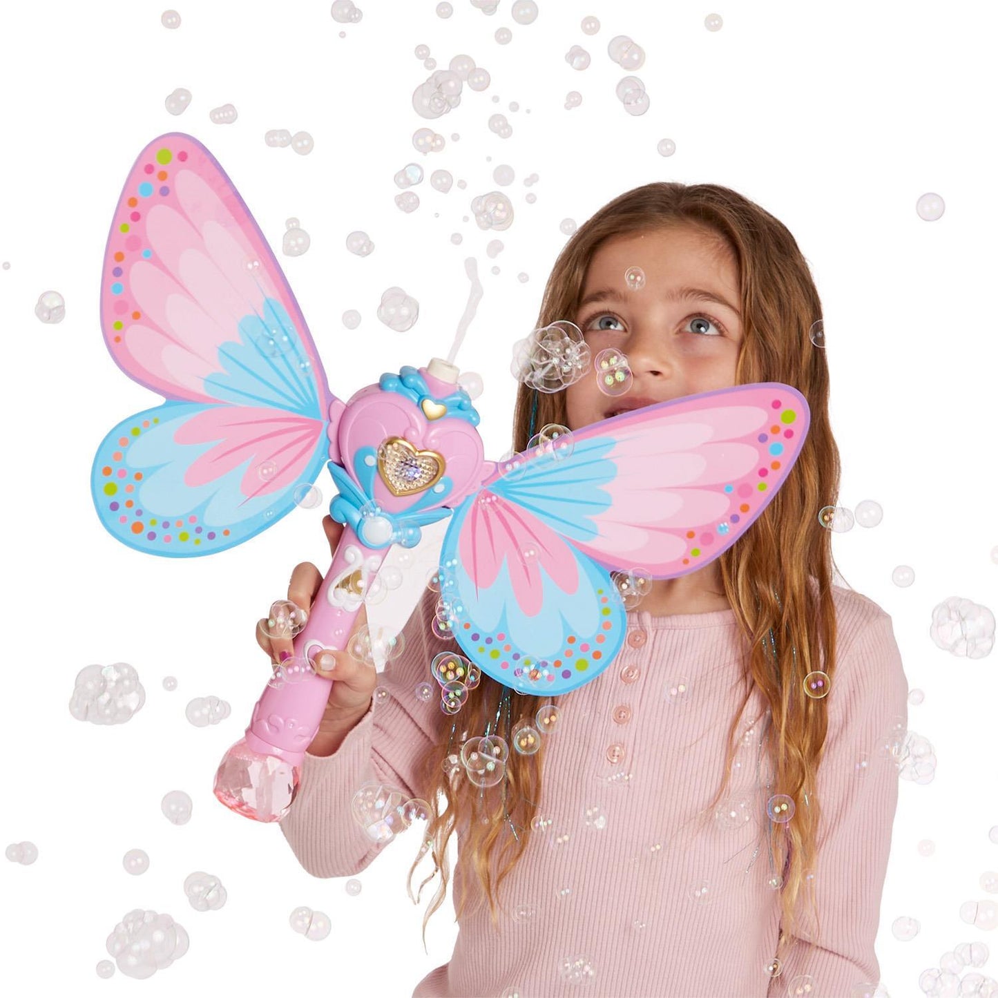 FAIRY BUTTERFLY BUBBLE BLASTER WAND