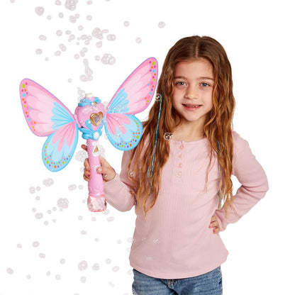 FAIRY BUTTERFLY BUBBLE BLASTER WAND
