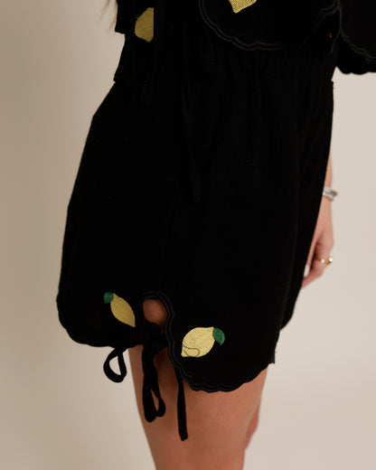 DEJA VU SCALLOPED SHORTS