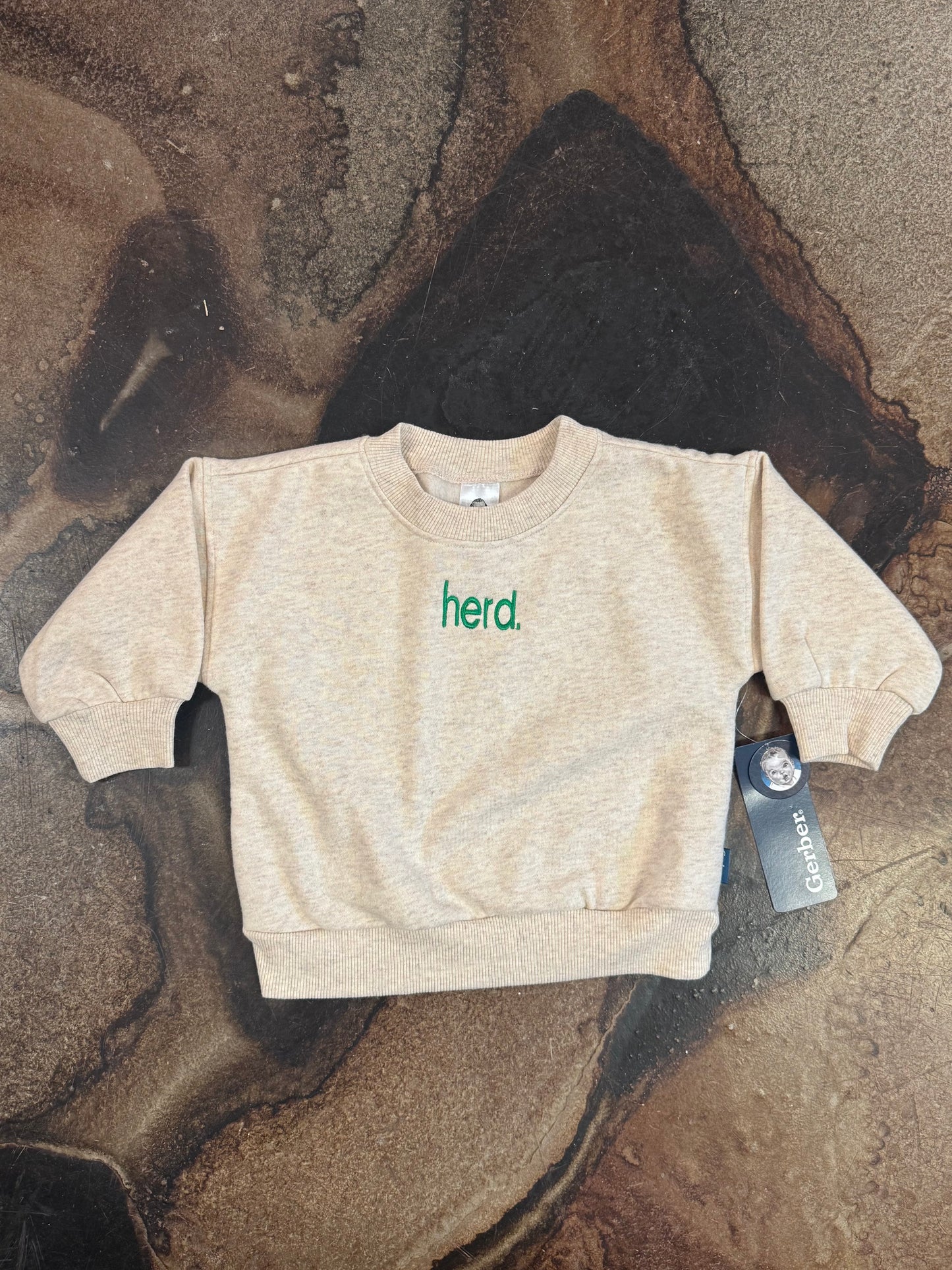 HERD. CREW & JOGGER SET X OATMEAL