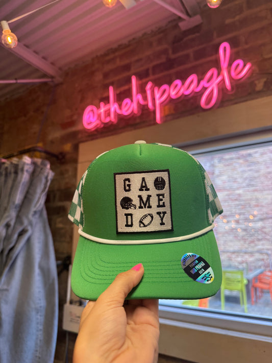 GAME ON TRUCKER HAT