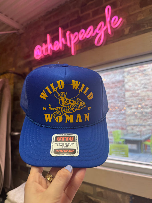WILD WILD WOMAN TRUCKER HAT