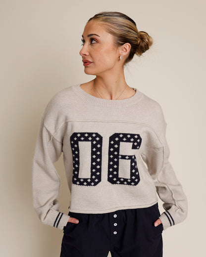 06 ATHLETICS CROPPED SWEATER