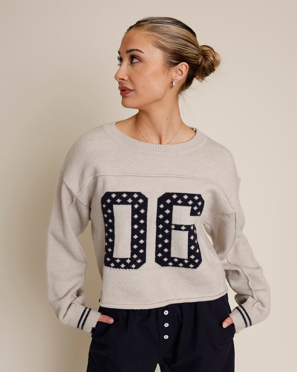 06 ATHLETICS CROPPED SWEATER