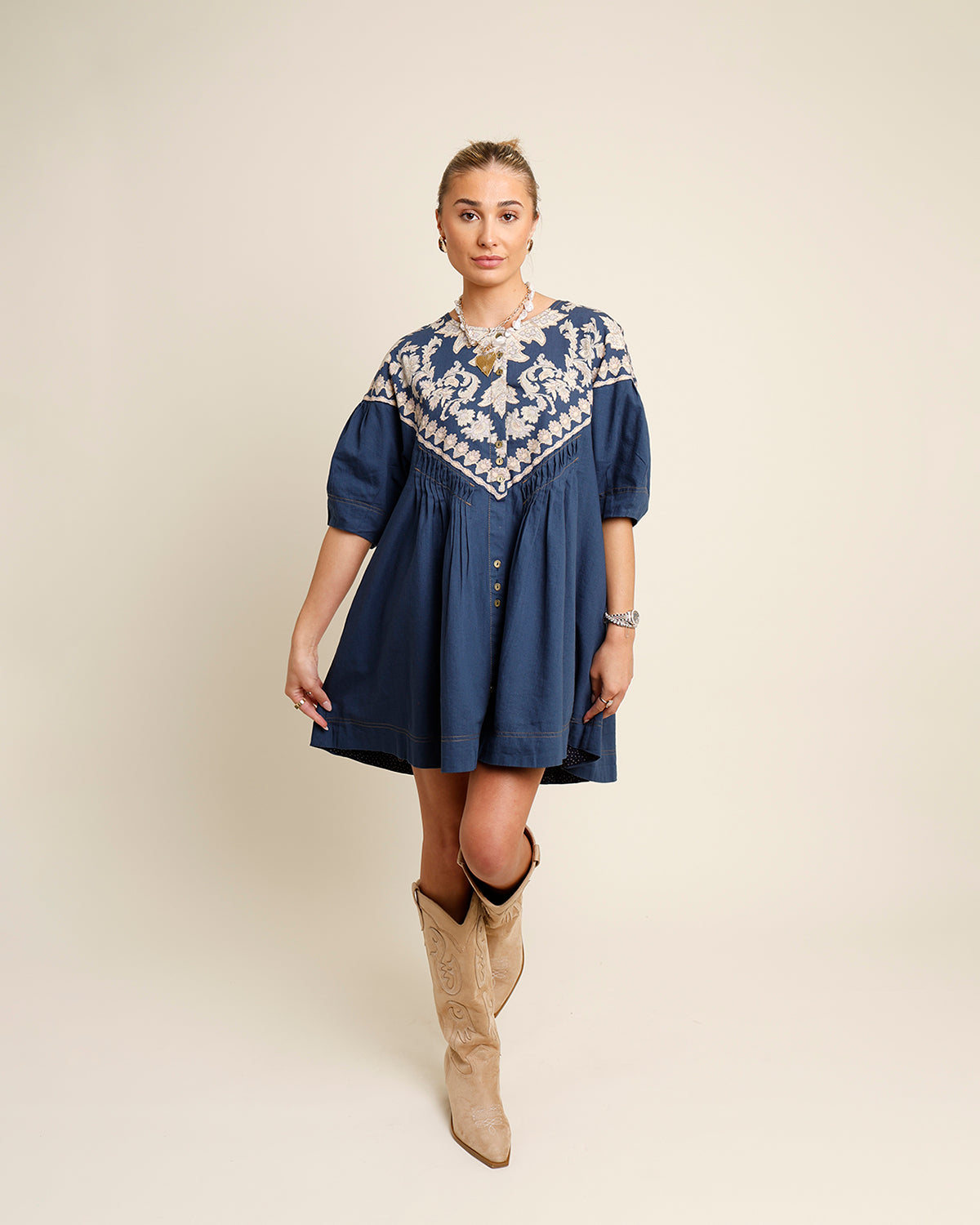 FREE PEOPLE ORSON MINI DRESS