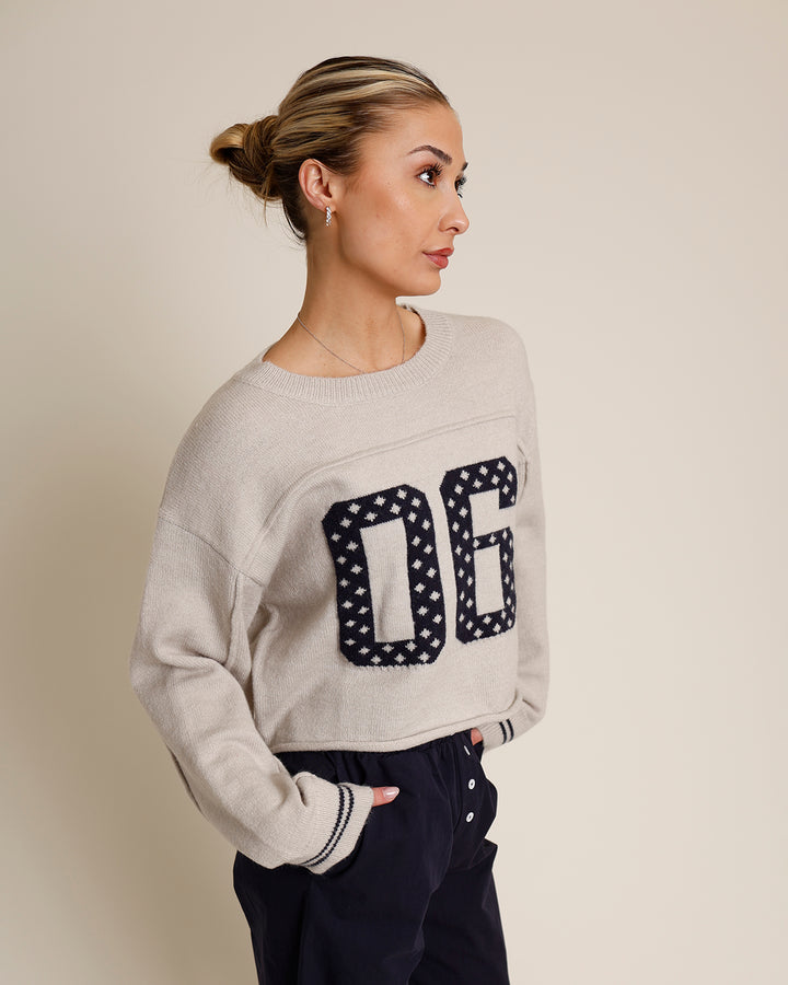 06 ATHLETICS CROPPED SWEATER