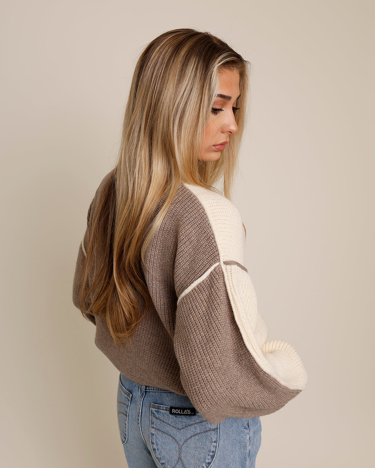 GEMINI MOCK NECK SWEATER