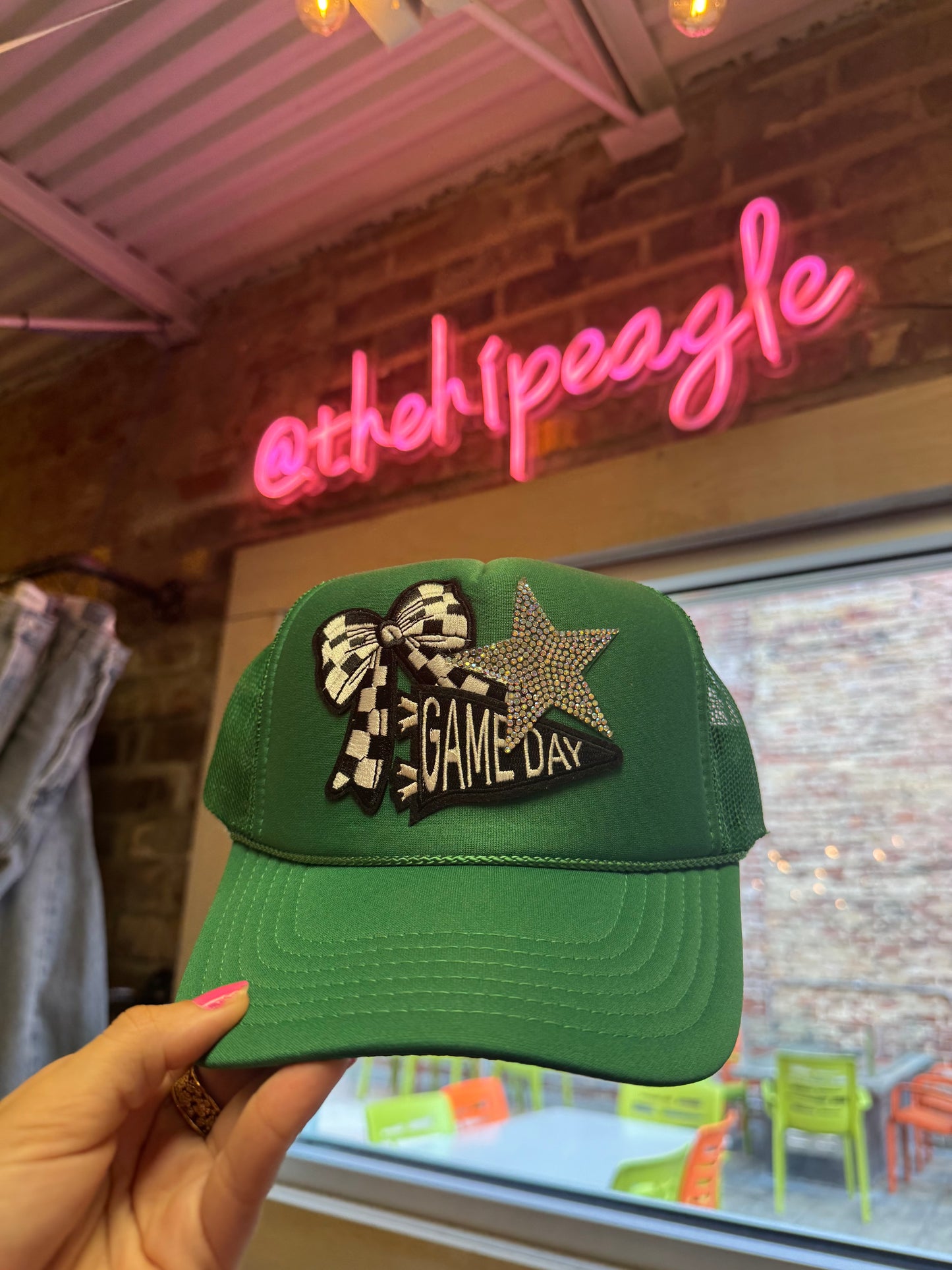 GAME DAY DARLING TRUCKER HAT