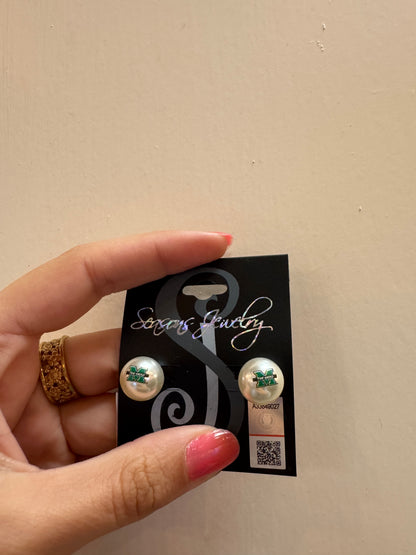 MARSHALL PEARL STUD EARRINGS