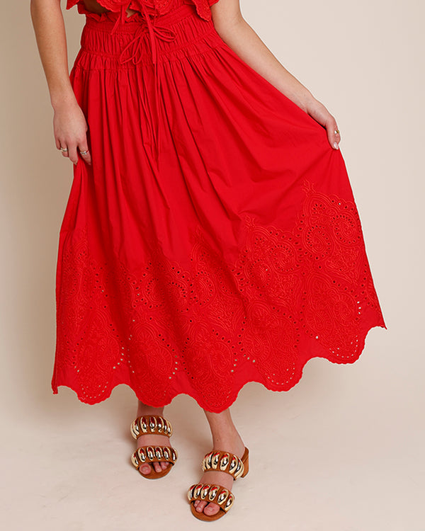 LOVE STORY MIDI SKIRT