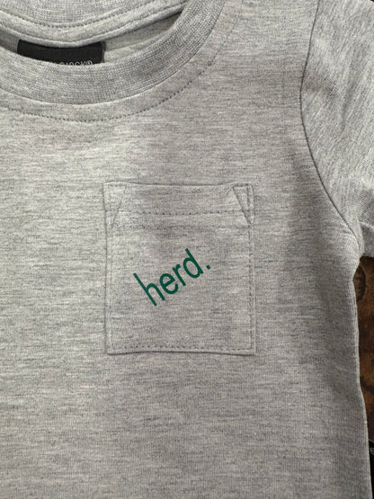 KIDS HERD. LONG SLEEVE TEE