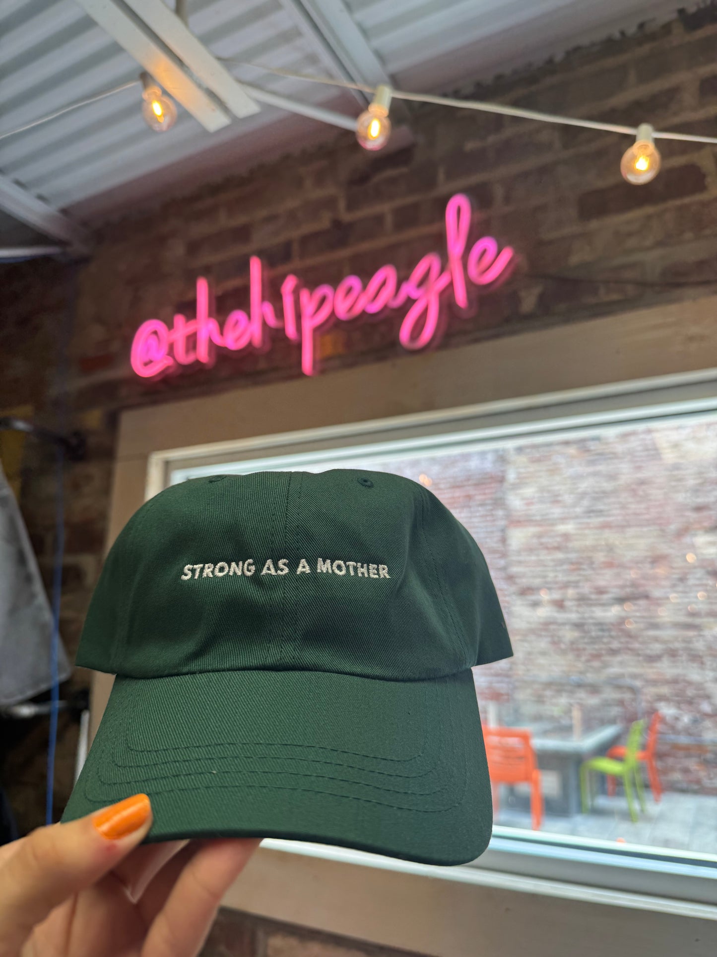 STRONG AS A MOTHER HAT
