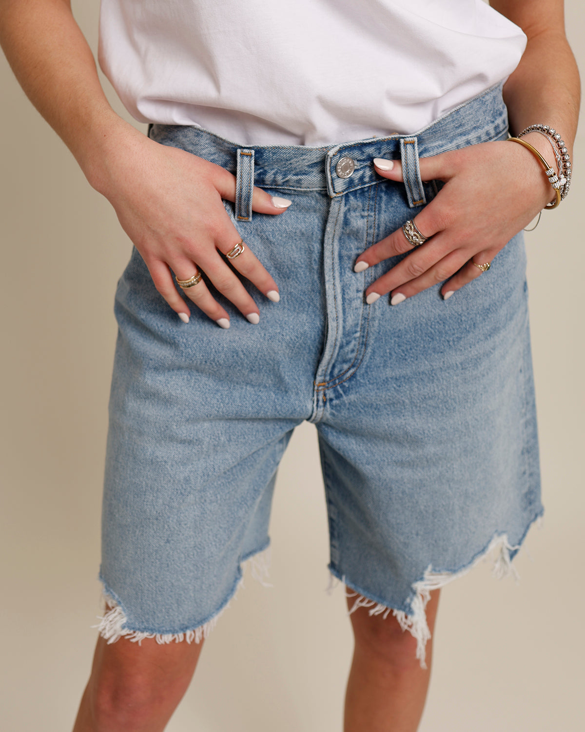 THE HIP EAGLE BOUTIQUE | AGOLDE INDRA SHORT IN FORCE – The