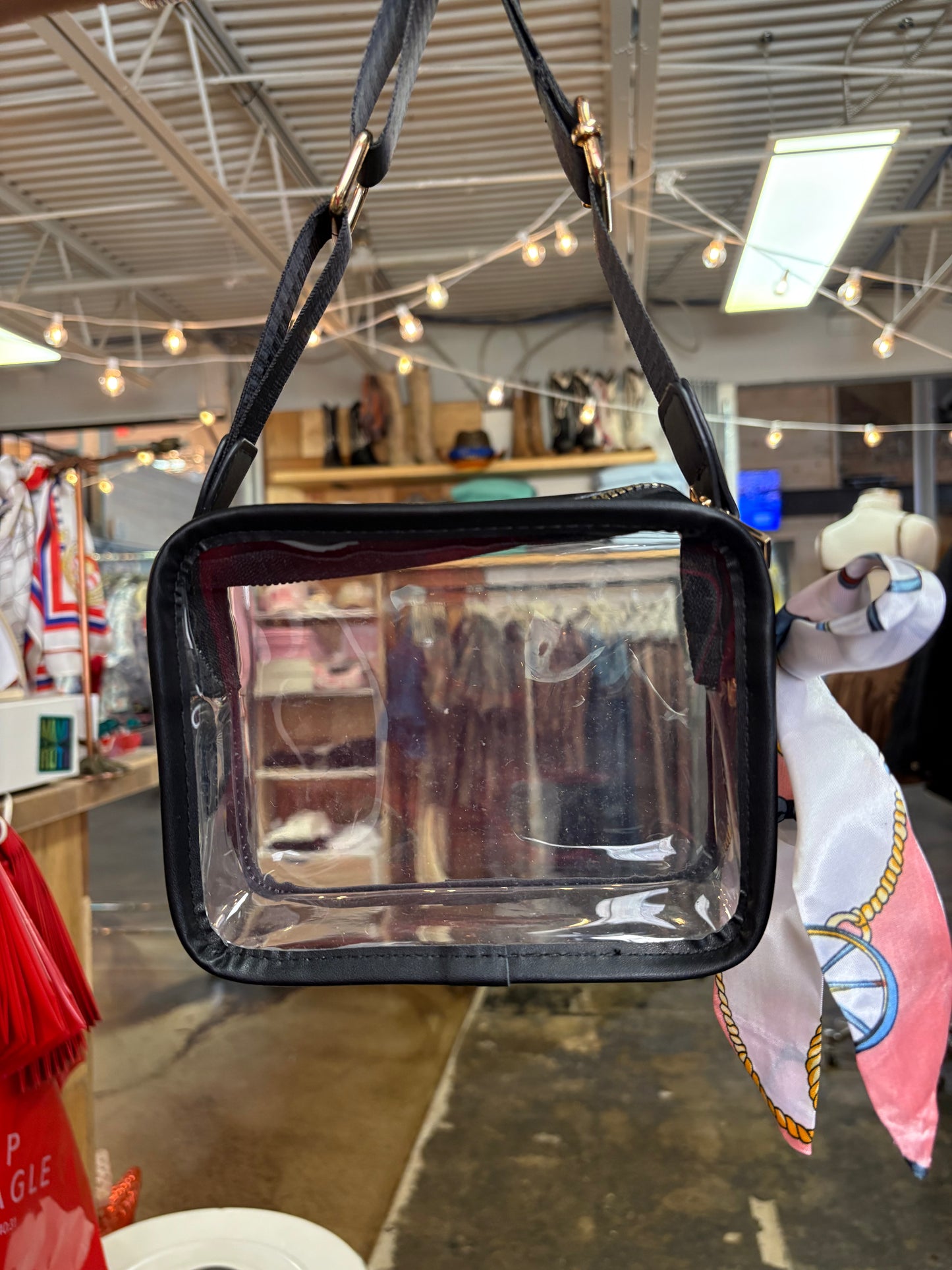CLEAR GAME DAY PURSE