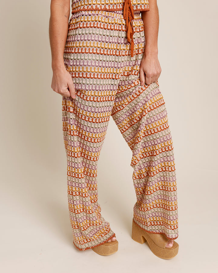 TURKS & CAICOS WIDE LEG PANTS