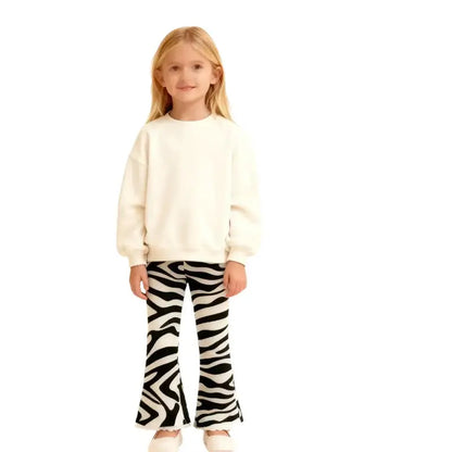ZEBRA LOVER FLARE LEGGINS