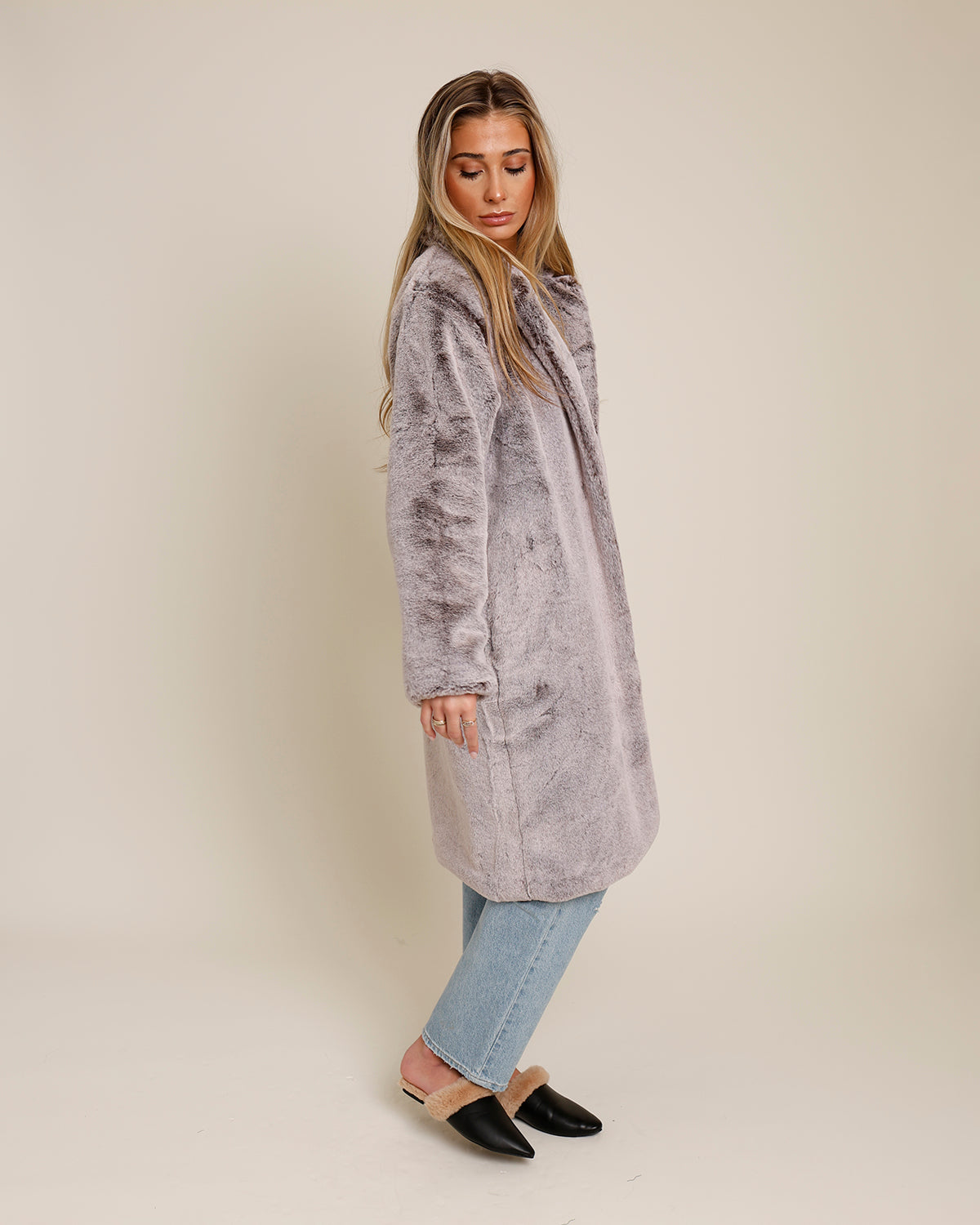 SNUG AS A BUG FAUX FUR COAT