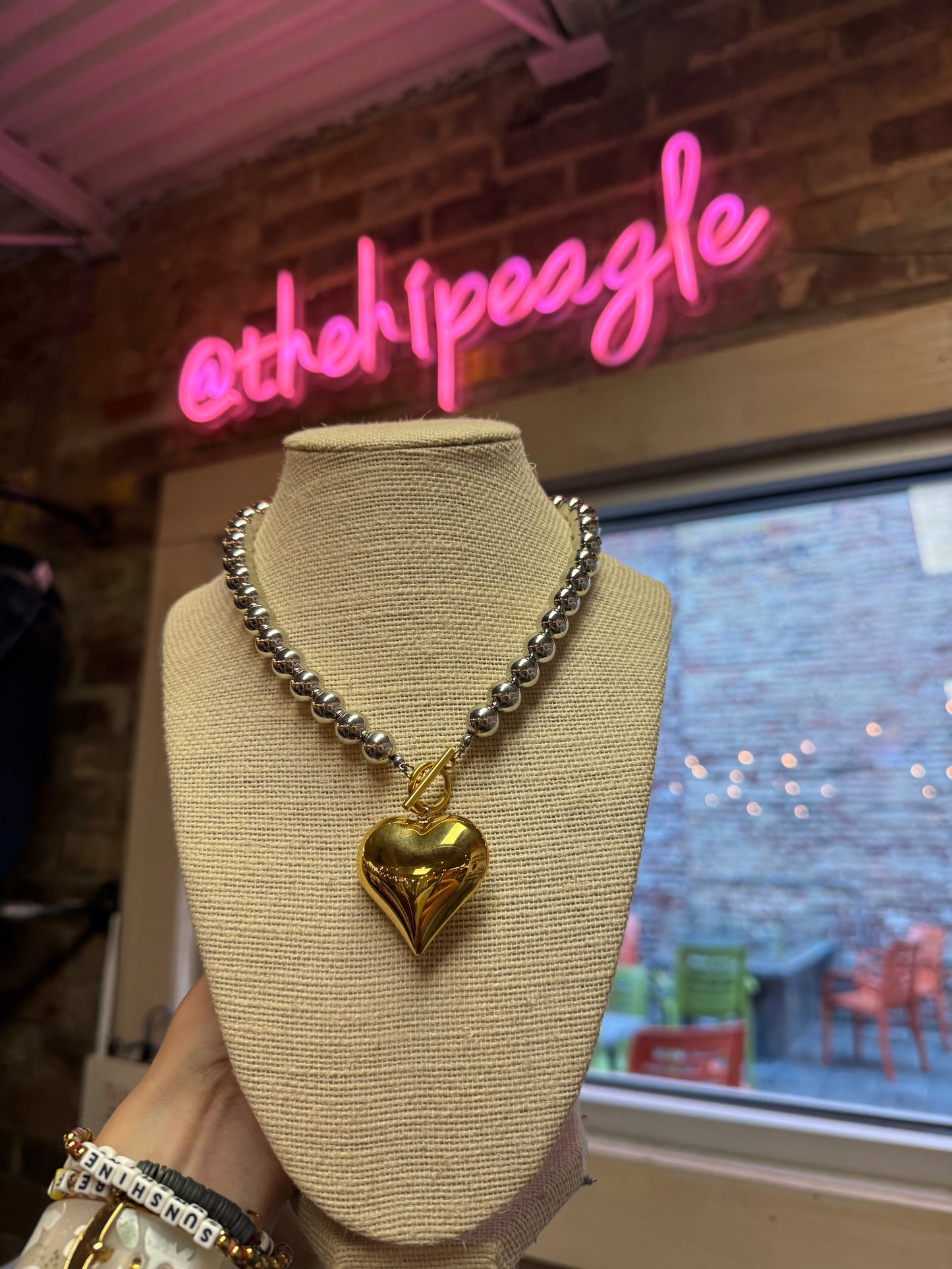 HEART OF GOLD NECKLACE