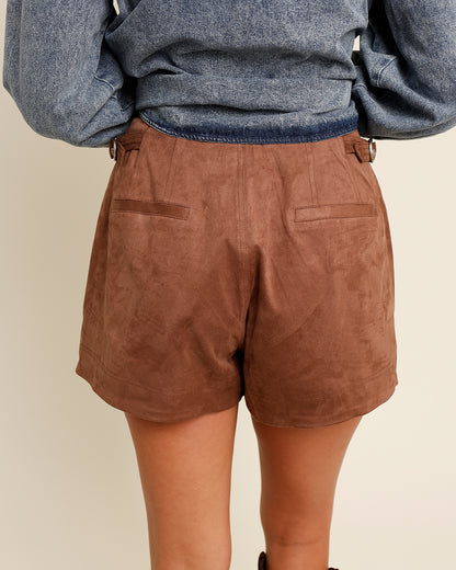 CORDELIA SUEDE SHORTS
