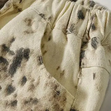 SNOW LEOPARD LITTLE REBEL BAGGY PANTS