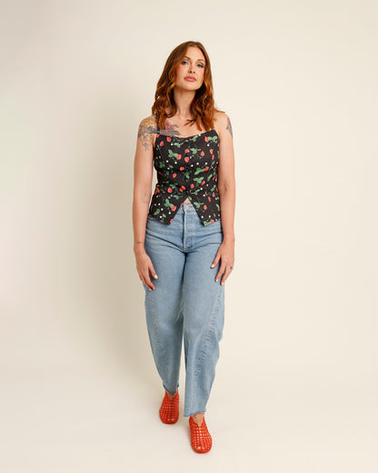 BERRY BLOOM STRAWBERRY TOP