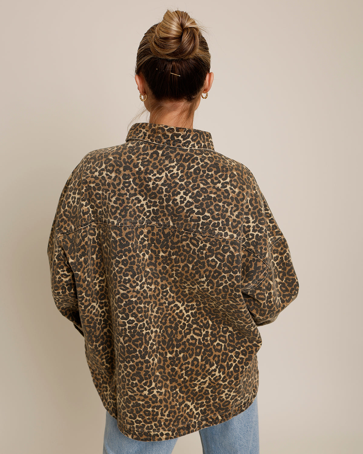 SOUL MATE LEOPARD CHORE COAT