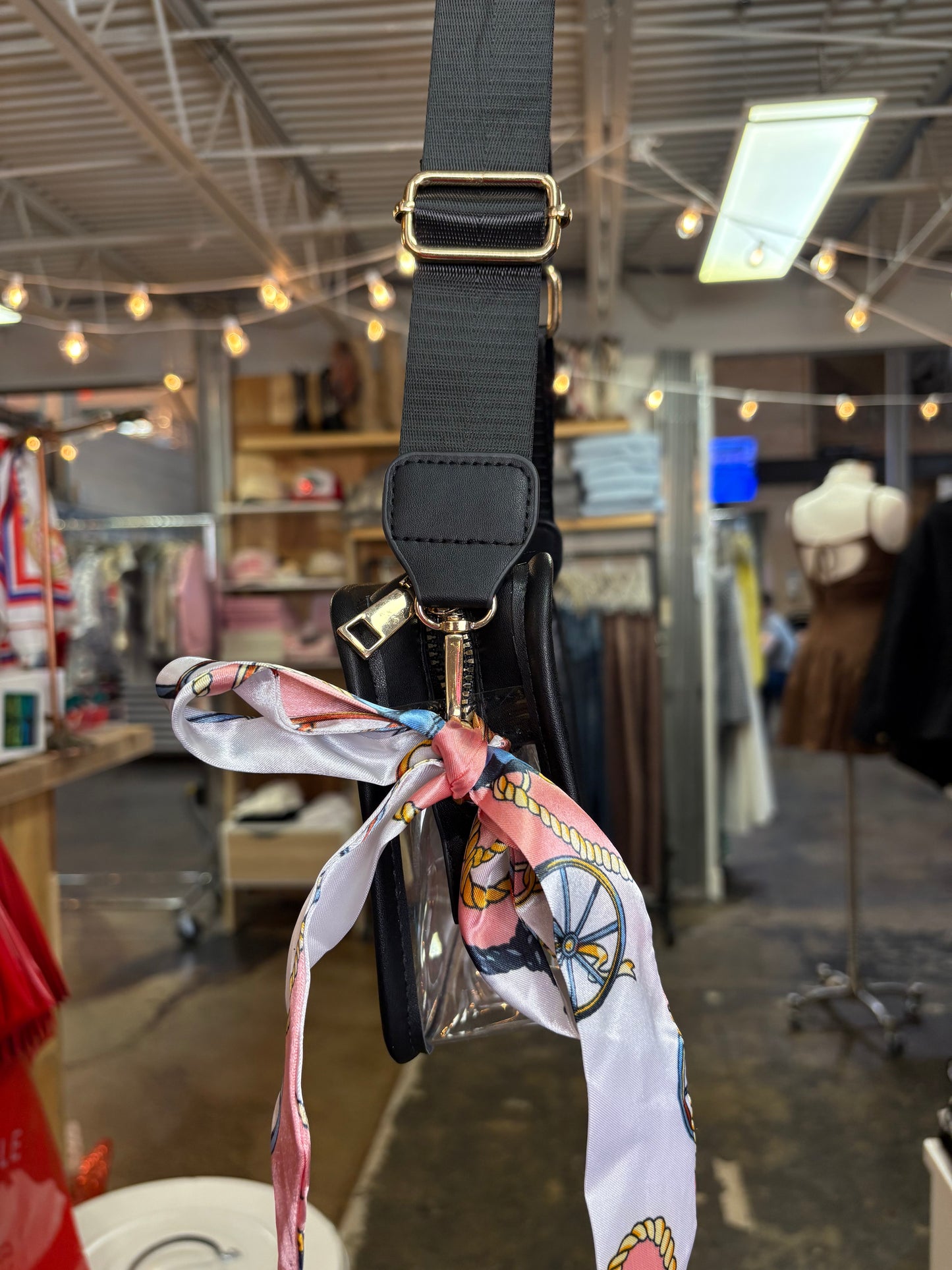 CLEAR GAME DAY PURSE