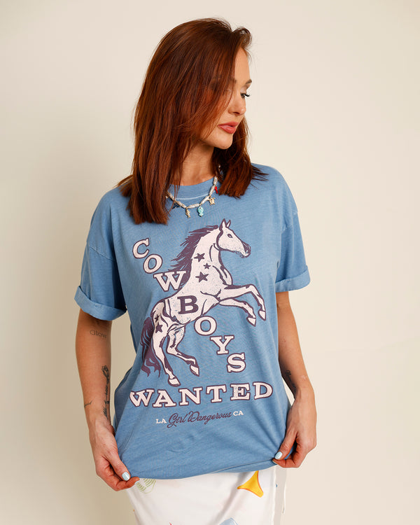 COWBOYS WANTED BOYFRIEND TEE
