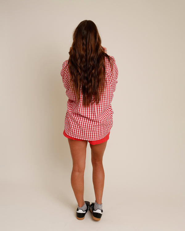 RITTER PARK GINGHAM TOP