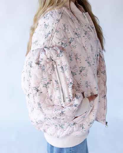 LOVE SHACK BABY BOMBER X PINK