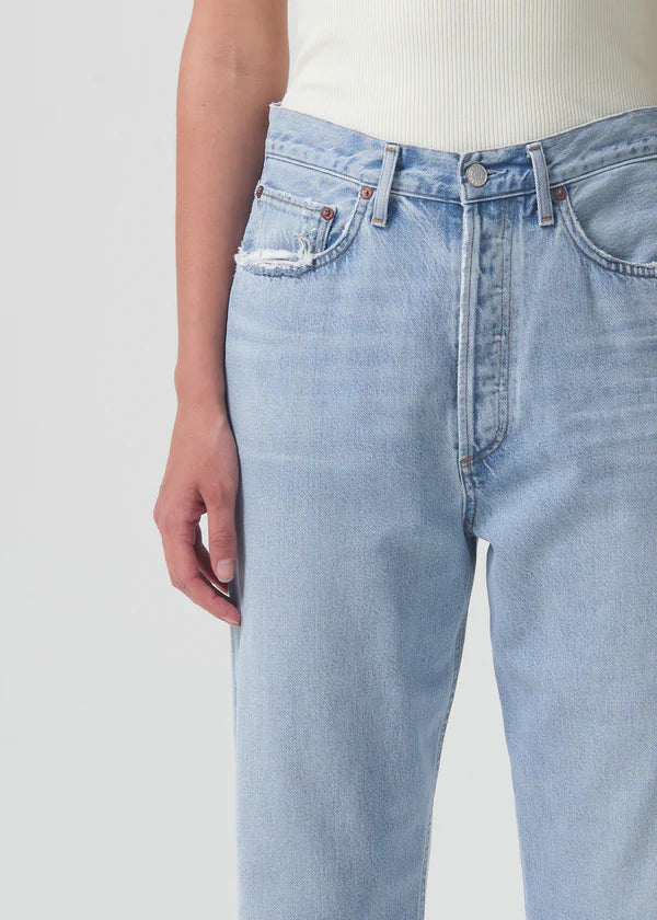 AGOLDE 90'S MID RISE STRAIGHT JEAN