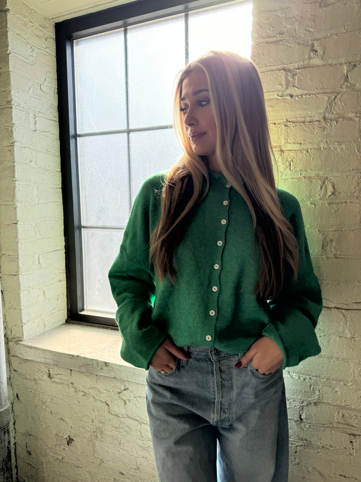 THE CULT CARDI X KELLY GREEN