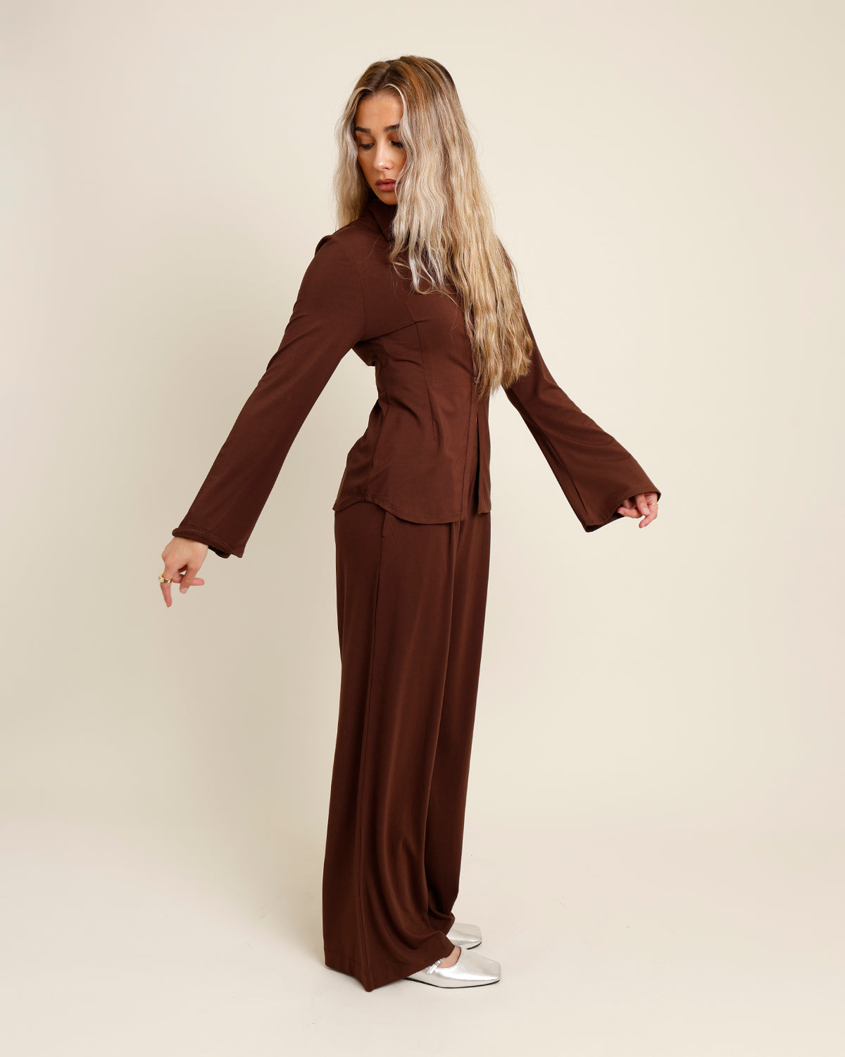 ESPRESSO WIDE LEG PANT