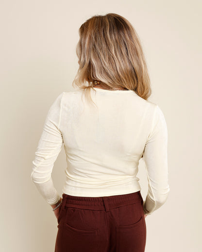 TIMELESS TWIST TOP X BUTTER YELLOW