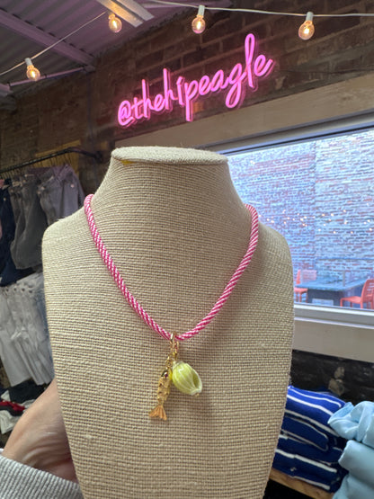 OCEAN BABE CORD NECKLACE