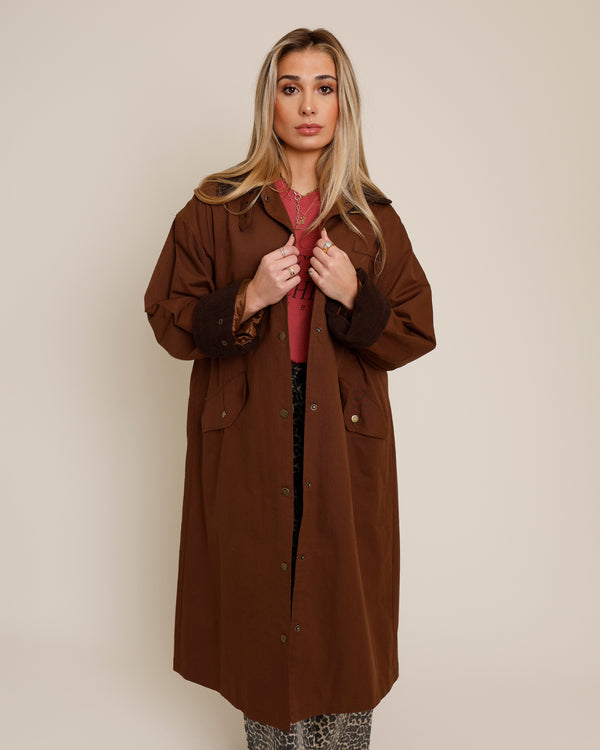 ELIZABETH LONG BARN COAT