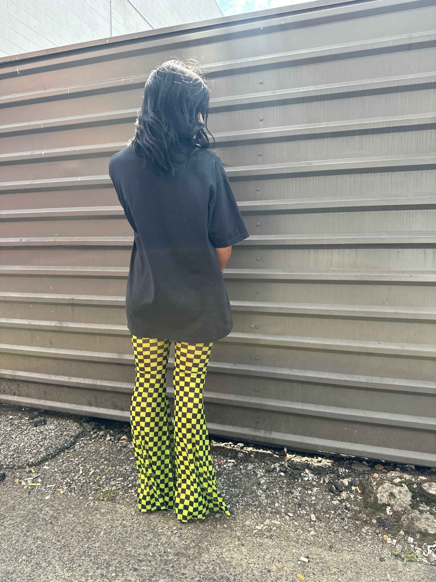 LYDIA DEETZ CHECKERED FLARES