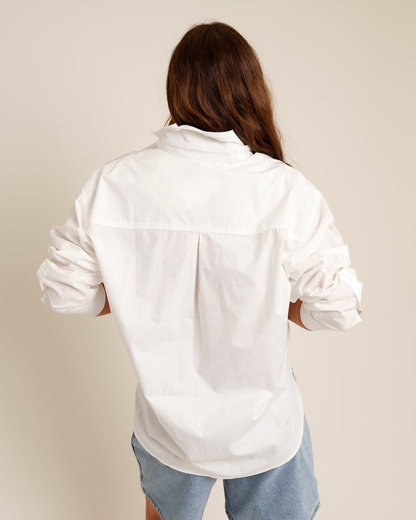 BLANK CANVAS BUTTON UP TOP