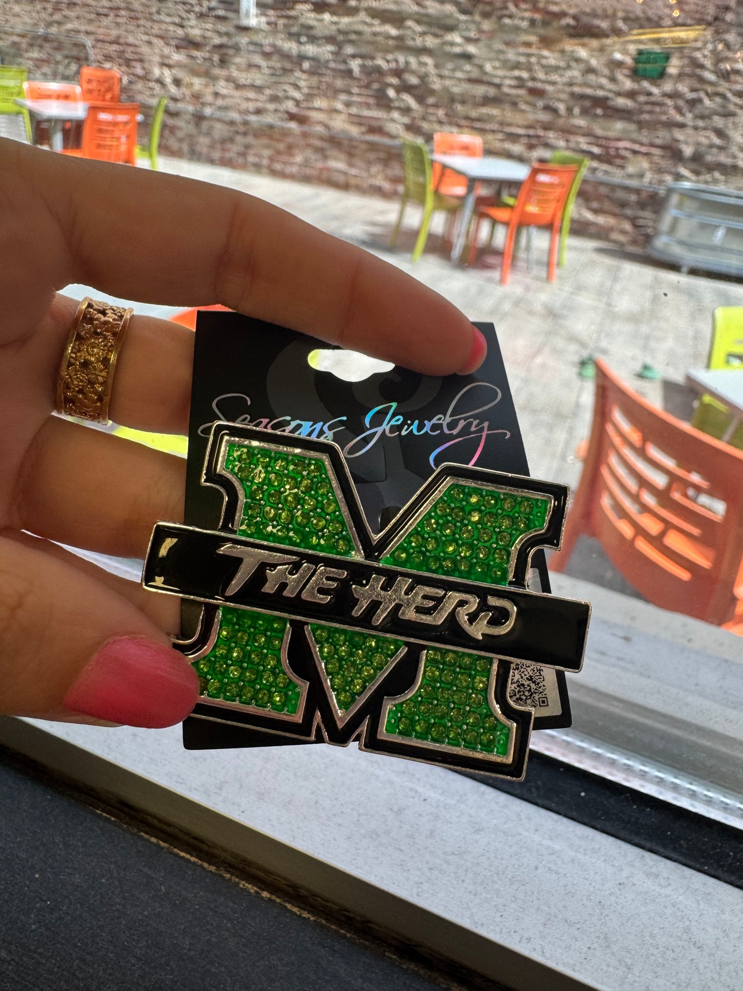 MARSHALL CRYSTAL PIN
