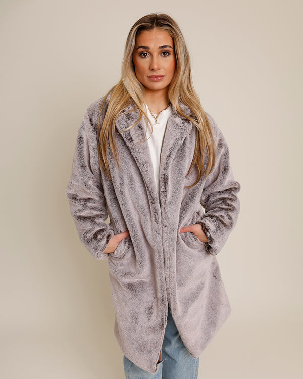 SNUG AS A BUG FAUX FUR COAT