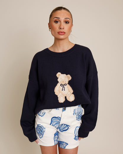 BEAR-Y CUTE KNIT SWEATER