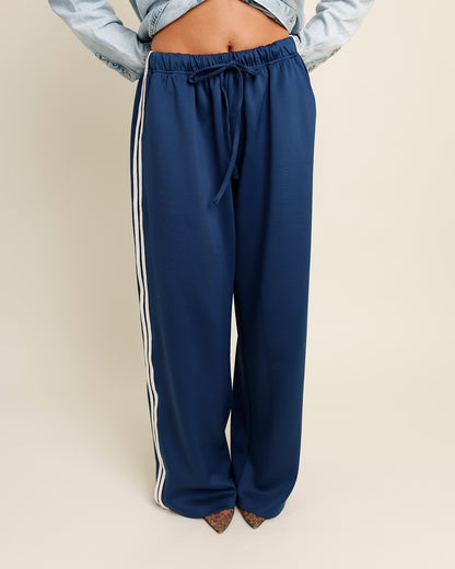 TRACK TALK TRACK PANTS X BLUE