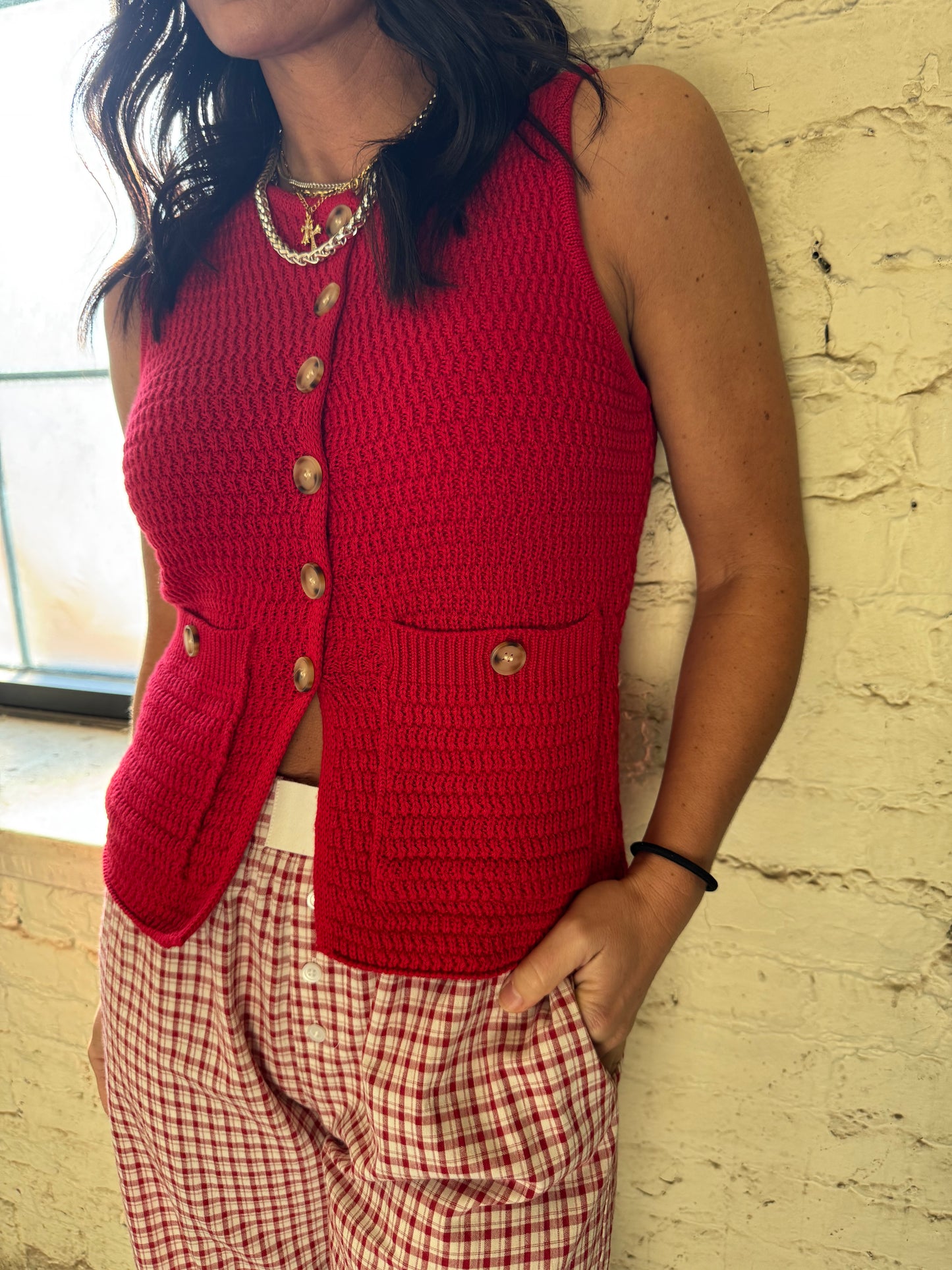 RUBY CROCHET VEST