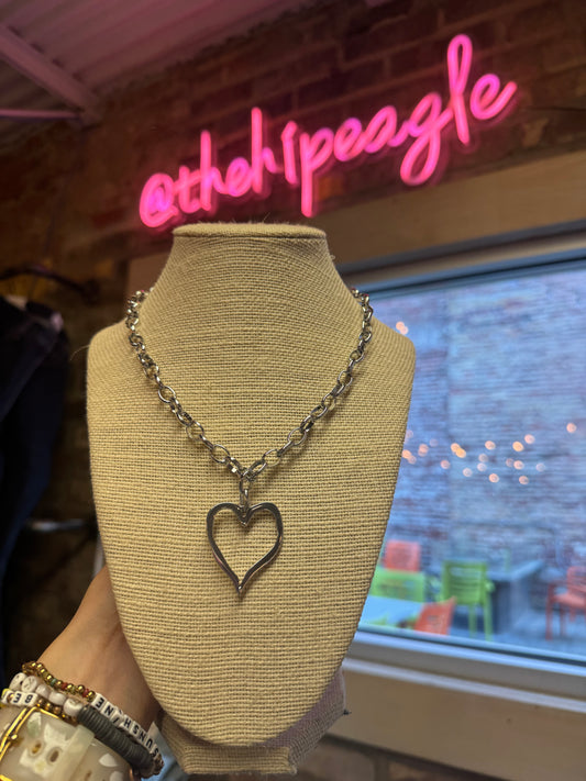 FOREVER YOURS NECKLACE X SILVER