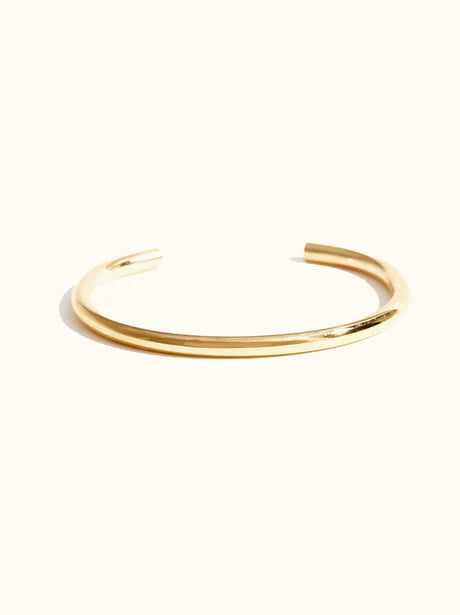 ABLE WOMEN'S CHUNKY CUFF GOLD BRACELET