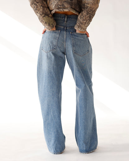 AGOLDE VANA FOLD JEAN IN MANTRA