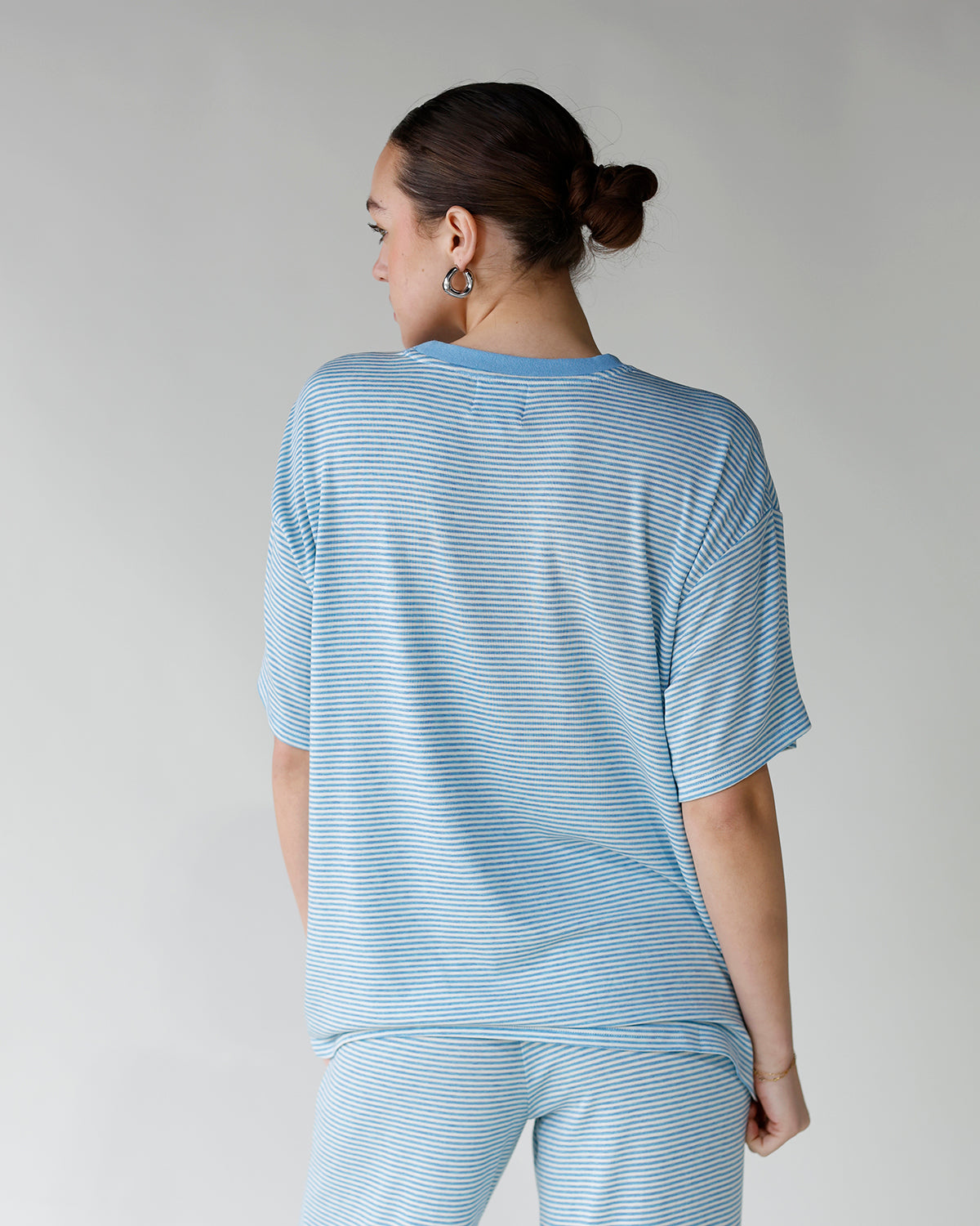 ALL DAY, EVERYDAY SHORT SLEEVE TEE X BLUE